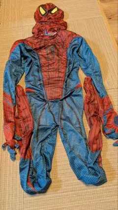 スパイダーマンキッズ用コスチュームコスプレ全身タイツハロウィンステージ衣装