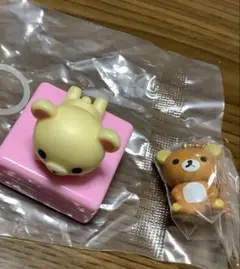 サンエックス　ユニバース　チャーム　リラックマ　スタンプ　コリラックマ　2種