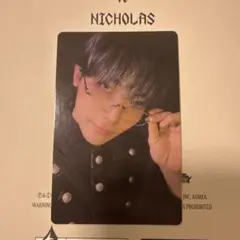 &TEAM We on Fire NICHOLAS ニコラス トレカ 初回限定盤