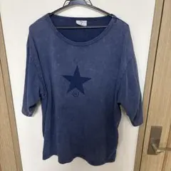 CONVERSE TOKYO スターロゴ Tシャツ ネイビー Mサイズのサムネイル