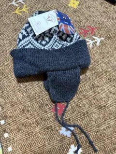 HIGHLAND 2000 耳あて付きビーニー　ダークグレー