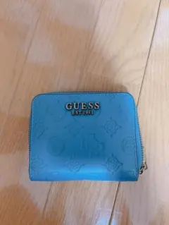 GUESS ブルー 財布