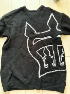 RODEO CROWNS 黒 ニット　ワンピース　フリーサイズ