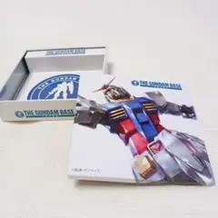 機動戦士ガンダム　THE GUNDAM BASE 限定缶ケース　小物入れ