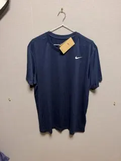 新品Nike DRI-FIT ネイビー Tシャツ XXL