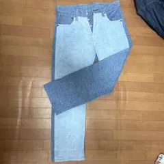 【希少/Big E】Levi's 501リメイクデニムW30切替ツートーン。51