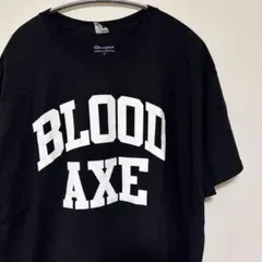 ruler BLOOD AXE WネームTシャツ