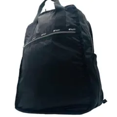 美品 レスポートサックバックパックリュックサック デイパック ナイロン ブラック