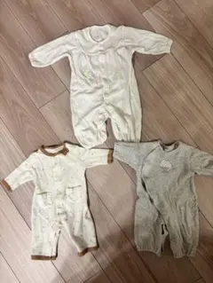ベビー服 ロンパース3点セット