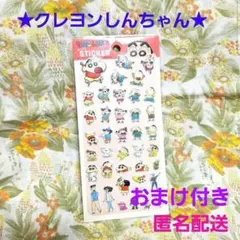【♦️新品未開封♦️】♥️クレヨンしんちゃんぷっくりステッカー　しんちゃん