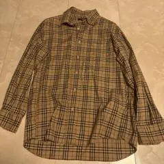 BURBERRY LONDON バーバリー ノバチェック 長袖シャツ 三陽商会 - メルカリ