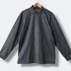 美品 NIKE GOLF ドライフィット XL ポロシャツ グレー