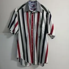 ラストサマーセール！TOMMY HILFIGER ストライプ半袖シャツ