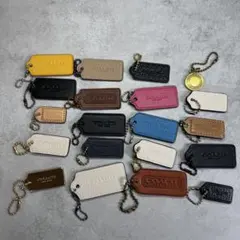 20点まとめ売り！ COACH コーチ チャーム キーホルダー タグ