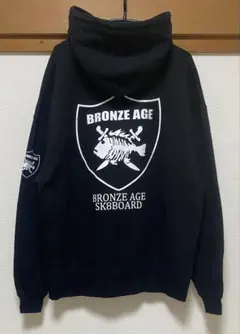 レア BRONZE AGE パーカー M SK8BOARD