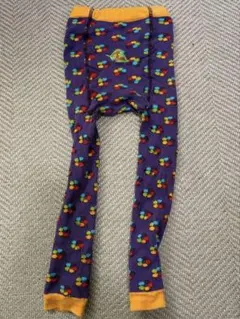 海外ヴィンテージ キッズレギンス 総柄 100サイズ 使用感あり