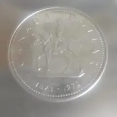 カナダ 1967年 1ドル銀貨建国100周年記念プルーフ - メルカリ