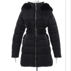 INGNI ファー+フード付　ウエストベルト　ダウンコート