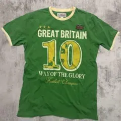 GREAT BRITAIN プリント Tシャツ