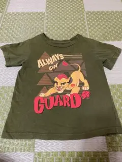 ライオンキング　ライオンガード　Tシャツ　110 記名無し