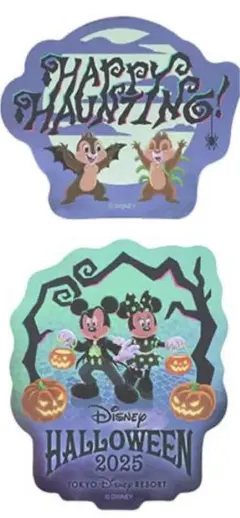ディズニーリゾート　ハロウィン　2025 　　ステッカーのみ