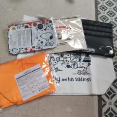 ジ*ナ様 PEANUT　スヌーピー　グッズ　ポーチ　トートバッグ　付録