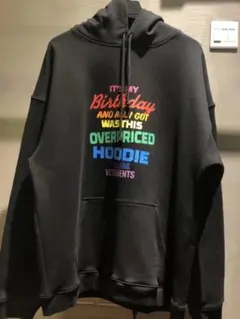 VETEMENTS オーバープライスドフーディ