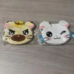 とっとこハム太郎　ガチャガチャ　フェイスポーチ