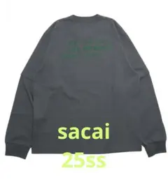 【新品・未使用】Sacai　フェイクレイヤード L/S Tee【３】 美品Sacai フェイクレイヤード L⁄S Tee３