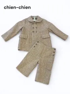 極美品★シアンシアン ウールツイード セットアップ 100