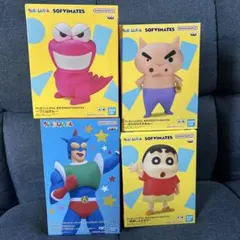 クレヨンしんちゃん フィギュア4体セット