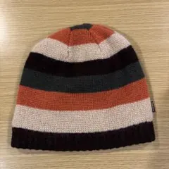 オレンジ ニット帽