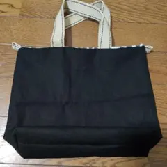 ハンドメイド　トートバッグ　2way　ダルメシアン柄