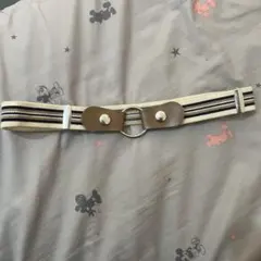 ストライプデザイン ベルト