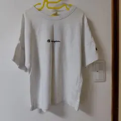 【Champion】 ホワイト Tシャツ （130cm）