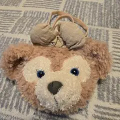 ShellieMay クマ型ポーチ ベージュ