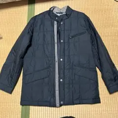 BRITISH KHAKI ネイビー キルティングジャケット L