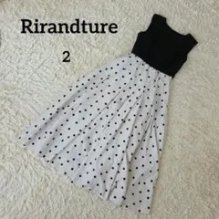 新品タグ付】Rirandture ティアードドッキングニットワンピース - メルカリ