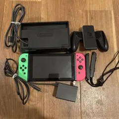 Nintendo Switch 本体 グリーン/ピンク