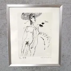 東郷たまみ 想 油彩 自筆サイン 13×17cm P418 - メルカリ