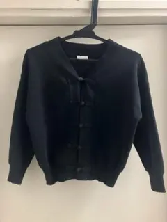 LOWRYS FARM ブラックカーディガン