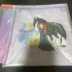 PIXAR フラットポーチ 2個セット