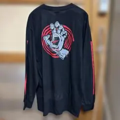 古着　Santa Cruz スクリーミングハンド 長袖Tシャツ ブラック L 黒のサムネイル