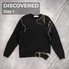【美品】DISCOVERED LOOPING DAMAGE SWEAT y2kのサムネイル