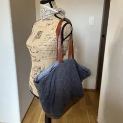 ミナペルホネン*mami bag タンバリン☆マザーズバッグ旅行バッグ仕事バッグ