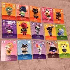 どうぶつの森　あつ森　amiiboカード　15枚　ジャック　スピカ