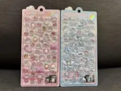 【正規品】ボンボンドロップシール　みずいろ　ももいろ　2セット