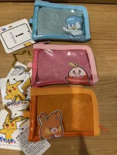 ポケモン グリッター小型ポーチ3点セット