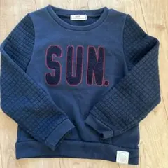 gaya ネイビー トレーナー SUN.