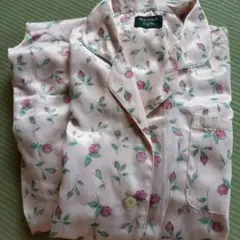 Maurice Kain ピンク花柄パジャマセット M